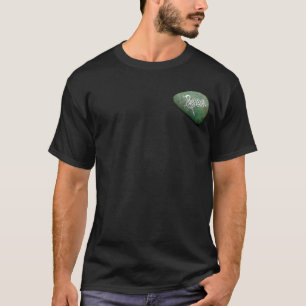 T-shirt Chemise verte de poche de patine - hommes