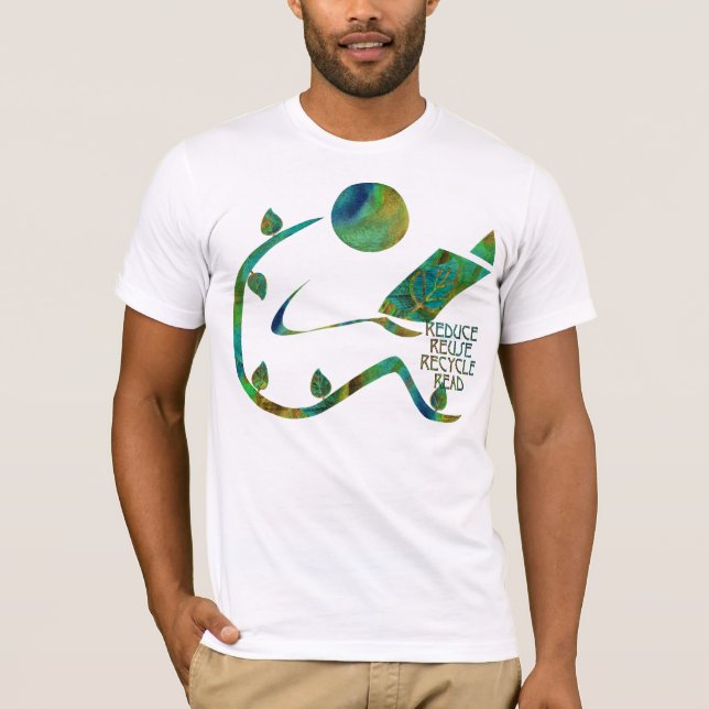 T-shirt Chemise verte du lecteur 4 x4 R (Devant)