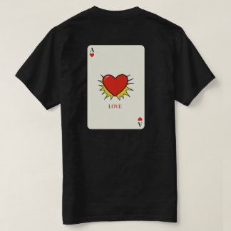 T-shirt Chemise Vintage As de cœur - AMOUR
