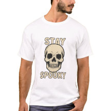 Chemise vintage crâne Reste Spooky, style tatouage