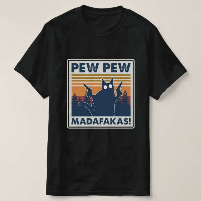 T-SHIRT CHEMISE VINTAGE DE MADAFAKAS (Design devant)