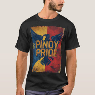 T-shirt Chemise vintage Pinoy Pride Drapeau philippin Te