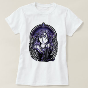 T-shirt Chemise violette de nuit d'ange gardien