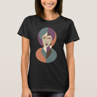 T-shirt Chemise visage femme