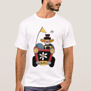 T-shirt Chemise voiture de clown de cirque