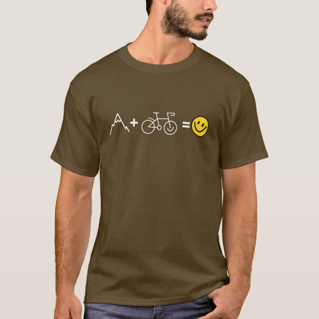 T-shirt Chemise VTT, VTT cadeau, VTT VTT, VTT Bi (Devant)