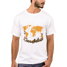 Chemise Wanderlust | Chemise Graphique Carte d'Ave