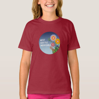 T-shirt Chemise West Seattle Indivisible Kids Fleur t-shir