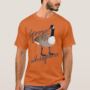 T-shirt Chemise Whisperer d'oie canadienne Funny mignonne 