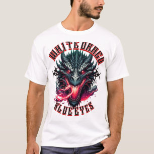 T-shirt Chemise Whiteurago BlueEyes Dragon – Fantastique É
