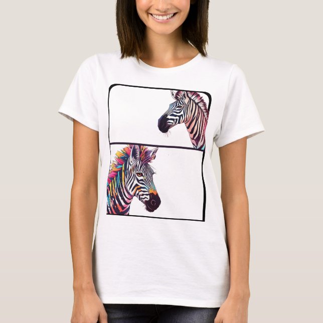 T-shirt Chemise Zebra EDS (Devant)