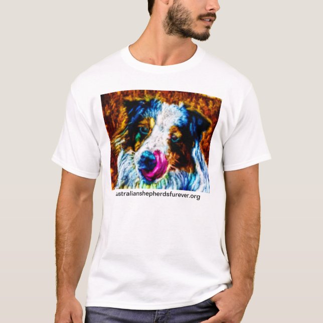 T-shirt Chemises #2 australiennes de conception de (Devant)