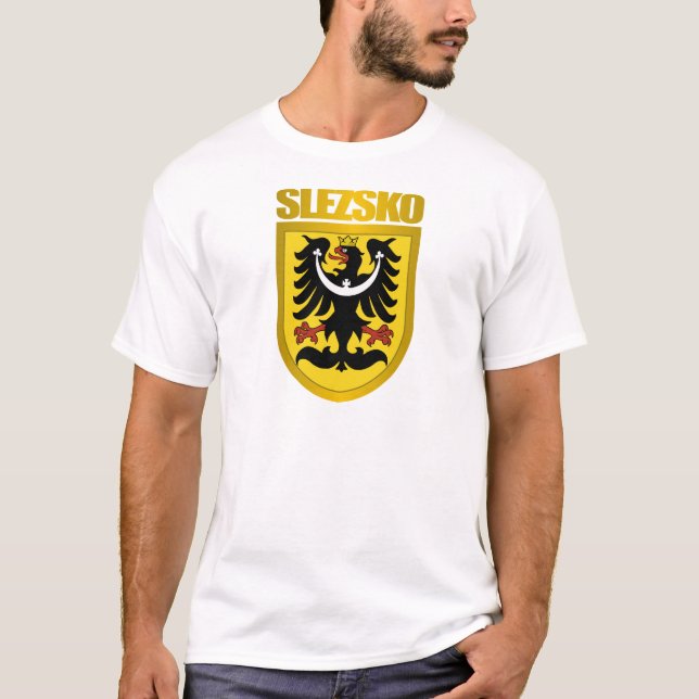 T-shirt Chemises à armes Slezsko (Silésie) (Devant)