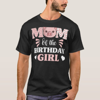 T-shirt Chemises À Cochon Pour Femmes, Maman Du Gi Anniver
