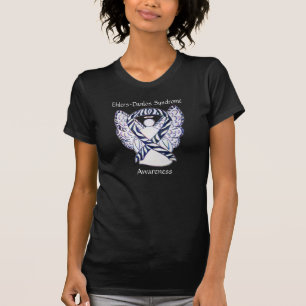 T-shirt Chemises à ruban de sensibilisation au syndrome d'