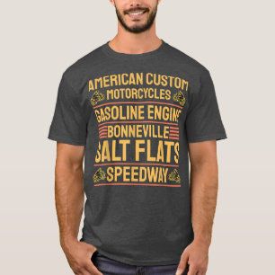 T-shirt Chemises À Vélo Pour Hommes Femmes Bonneville Salt