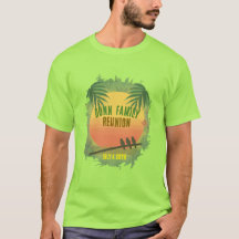 chemises assorties ambiance jamaïcaine