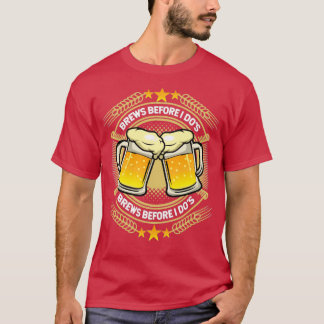 T-shirt Chemises avant de faire des trucs