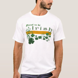 T-shirt Chemises avant Irlandaise Pride uniquement