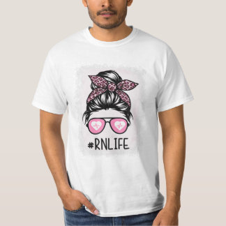 T-shirt Chemises blanchies Leopard rose