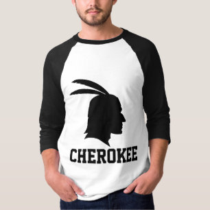 T-SHIRT CHEMISES CHEROKEE INDIEN AMÉRINDIEN