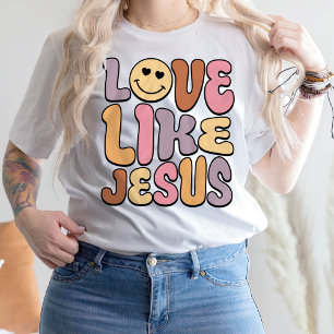T-shirt Chemises chrétiennes, Chemise chrétienne, Aimer Co