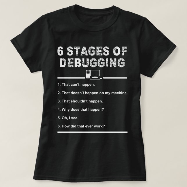 T-shirt Chemises Coding101 (Design devant)