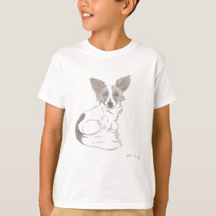 T-shirt Chemises croquis Papillon