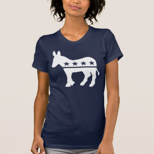 T-shirt Chemises d'âne de Démocrate