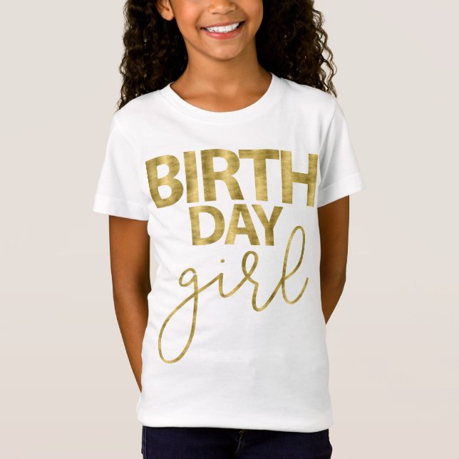 T-Shirt Chemises d'anniversaire pour l'effet de feuille (Devant)