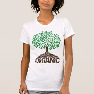 T-shirt Chemises d'arbre à culture biologique