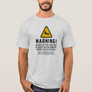 T-shirt Chemises d'avertissement de grève de bourdon