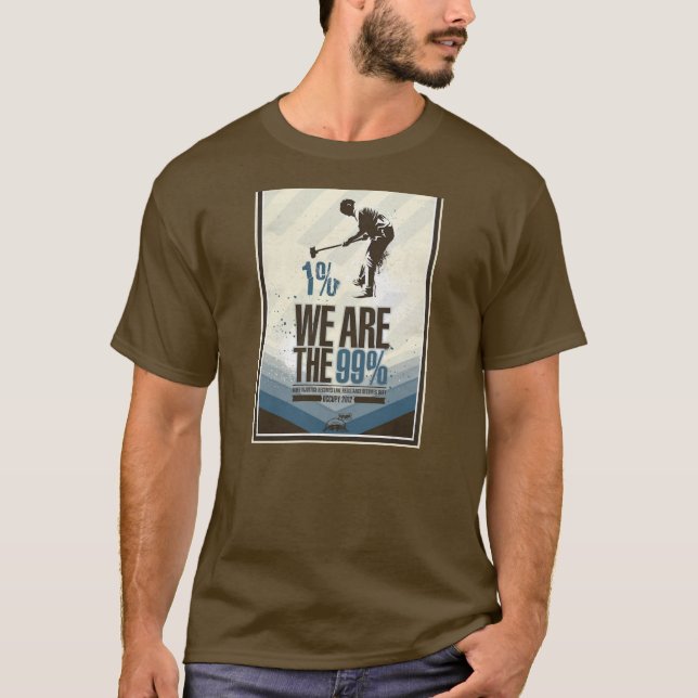 T-shirt chemises de 99% (Devant)