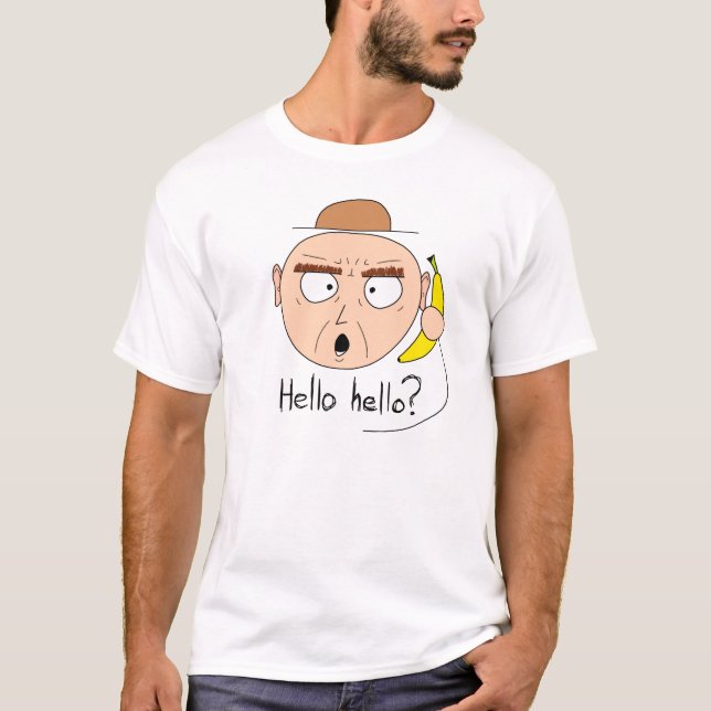 T-shirt Chemises de "Bananaphone" (lumière) (Devant)