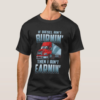T-shirt Chemises De Camions Drôle Pour Hommes Femmes Chauf