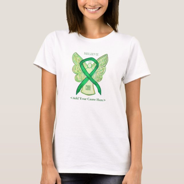 T-shirt Chemises de cause personnalisées de l'angle de rub (Devant)