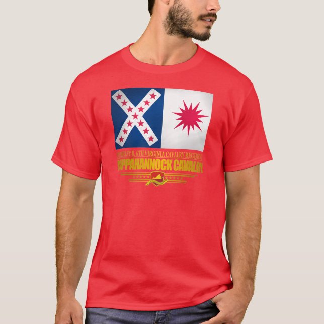 T-shirt Chemises de cavalerie Rappahannock (Devant)