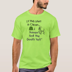 T-shirt Chemises de chèvre amusantes