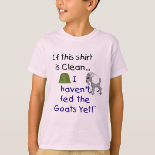 T-shirt Chemises de chèvre amusantes