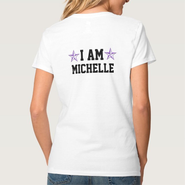 T-shirt Chemises de couple personnalisées amusantes, chemi (Dos)