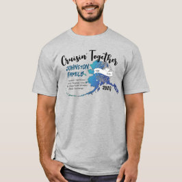 T-shirt Chemises de croisière Alaska famille correspondant