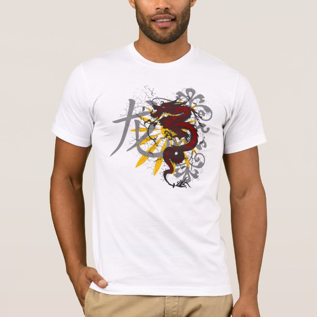 T-shirt Chemises de dragon (Devant)