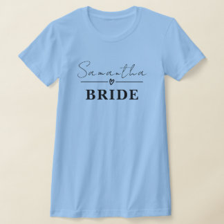 T-shirt Chemises de fête de Bachelorette, Cadeau de mariée