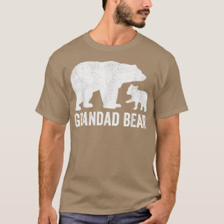 T-shirt Chemises de Fête des pères Mens Grand Ours, Funny