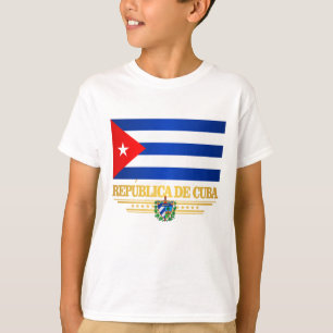 T-shirt Chemises "de fierté cubaine"