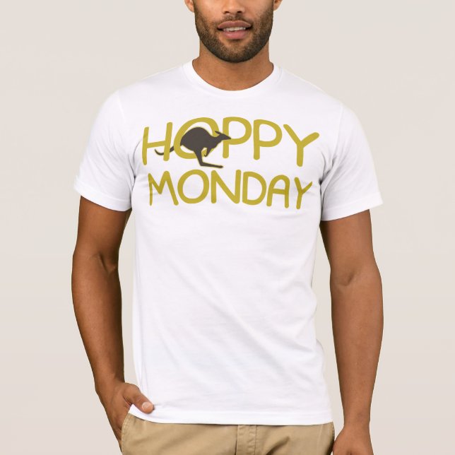 T-shirt Chemises de houblon de lundi (Devant)