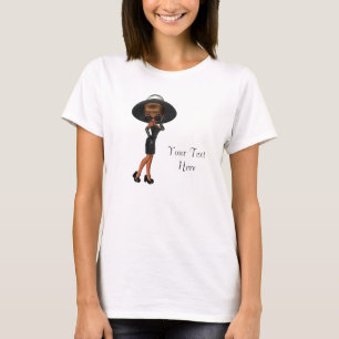 T-shirt Chemises de la diva de la femme