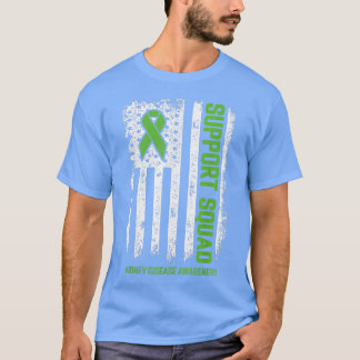 T-shirt Chemises de la maladie du rein Soutien de l'équipe