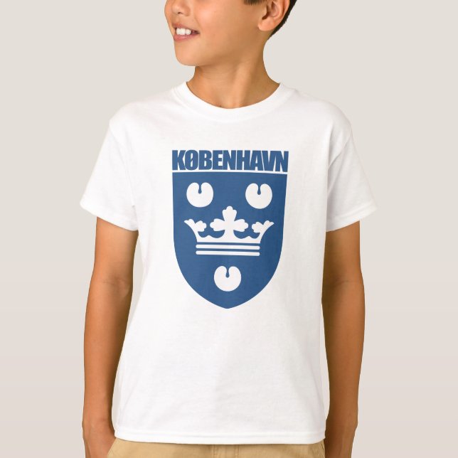 T-shirt Chemises de la Pride Kobenhavn (Copenhague) (Devant)