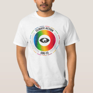 T-shirt Chemises de l'action climatique pour les hommes